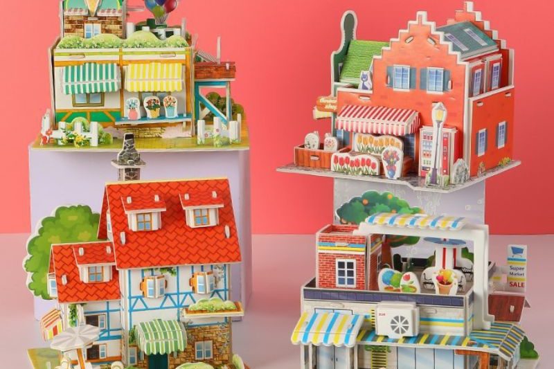 Puzzle Rumah Anak