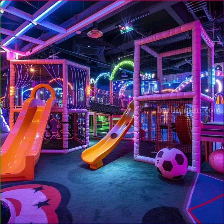 5 Cyber Neon Playground Anak Suka Pesta 2026