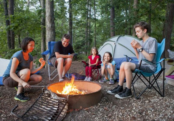 family camping